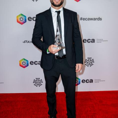 2024 Emerging Cinematographer Award honoree Matthew Halla.