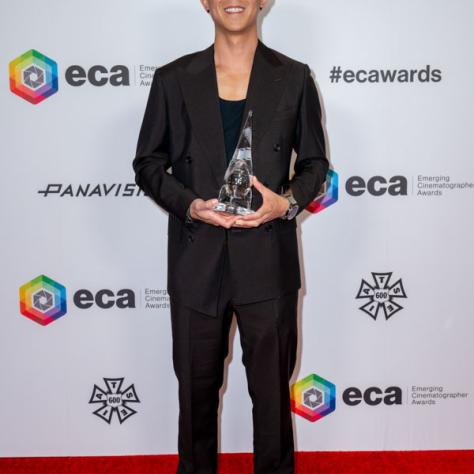 2024 Emerging Cinematographer Award honoree Allen Ho.