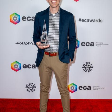 2024 Emerging Cinematographer Award honoree Dylan Trivette.