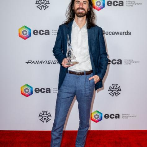 2024 Emerging Cinematographer Award honoree Adam Carboni.