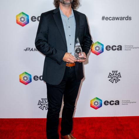 2024 Emerging Cinematographer Award honoree Dominic Bartolone.