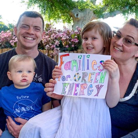 2nd AC and Business Rep Ryan Sullivan, wife Megan Sullivan, and daughters Fiona & Ella Sullivan.