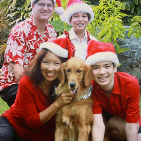 Director of Photography Shawn Hiatt and Family