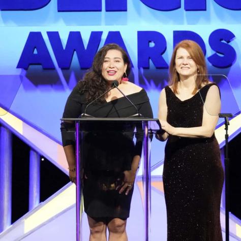 59th Annual ICG Publicists Awards -- Pictured: (l-r) Monica Guzman, Holly Connors -- (Photo by: Evans Vestal Ward)