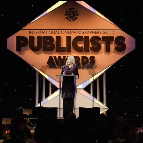 59th Annual ICG Publicists Awards -- Pictured: Rebecca Rhine -- (Photo by: Evans Vestal Ward)