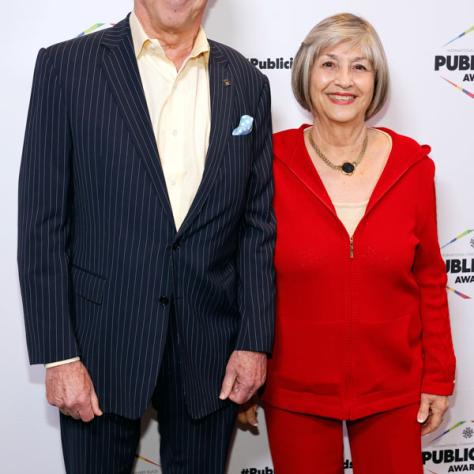 Bob Beitcher, MPTF, President and CEO, Motion Picture and Television Fund, Sandy Bollinger (Photo by: Trae Patton/ICG)