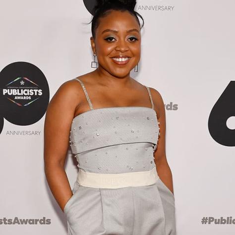 ICG PUBLICISTS AWARDS - Pictured: Quinta Brunson, Television Showperson of the Year at the Beverly Hilton on March 10, 2023 - (Photo by: Trae Patton)