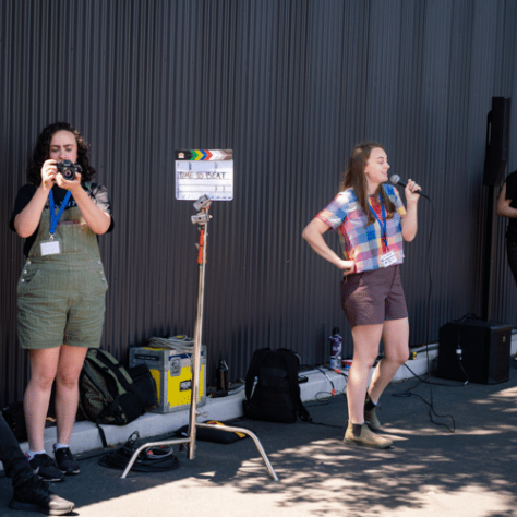 Camera Olympics hosted by the Chicago Young Workers Committee.