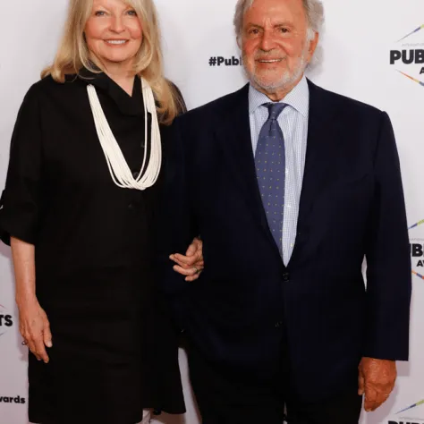 59th Annual ICG Publicists Awards -- Pictured: Presenter Sid Ganis with wife Nancy -- (Photo by: Trae Patton)