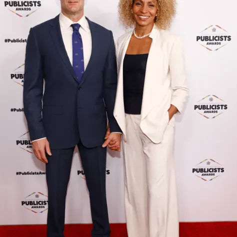 59th Annual ICG Publicists Awards -- Pictured: Presenters Michelle Hurd and Garret Dillahunt -- (Photo by: Trae Patton)