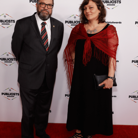 59th Annual ICG Publicists Awards -- Pictured: IATSE International President Matt Loeb and wife Mandie Demeskey -- (Photo by: Trae Patton)