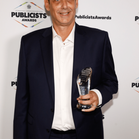 59th Annual ICG Publicists Awards -- Pictured: Adam Weissler of Extra TV, recipient of the Press Award -- (Photo by: Trae Patton)