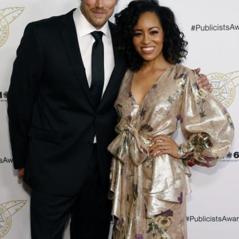 Presenters Jason Lewis and Dawn-Lyen Gardner